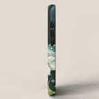 Magical Forest at Night, Fireflies and Helleborus iPhone Case Gallery Image 2