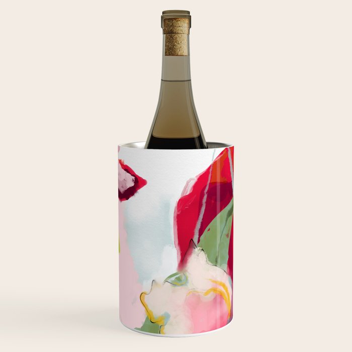 abstract floral bloom Wine Chiller Gallery Image 1