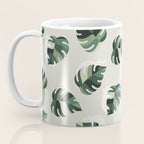 Cat and Plant Pattern 3 Coffee Mug Gallery Image 3