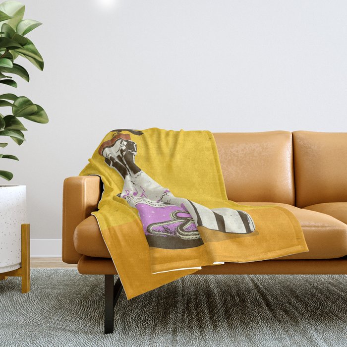 MUSIC IS MEDICINE Throw Blanket Gallery Image 1