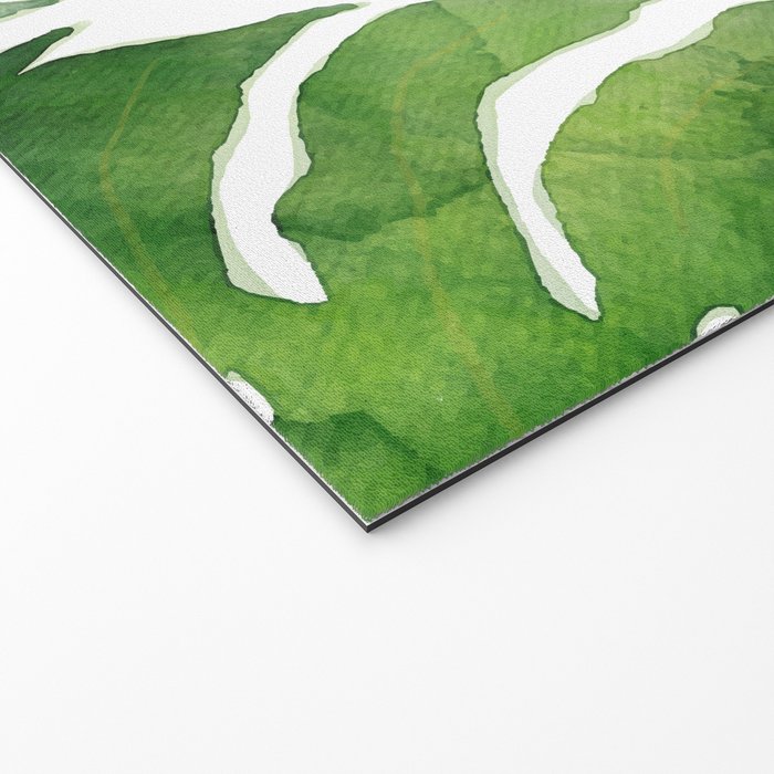 Monstera watercolor I Welcome Mat Gallery Image 2