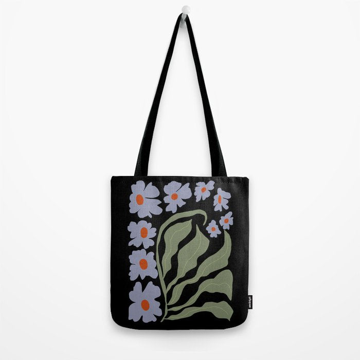 Summer night floral fun Tote Bag Gallery Image 2