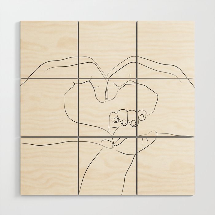 Unconditional Love Wood Wall Art Gallery Image 1