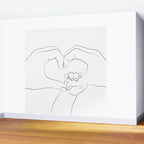 Unconditional Love Wall Mural Gallery Image 2