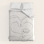 Unconditional Love Duvet Cover Gallery Image 6
