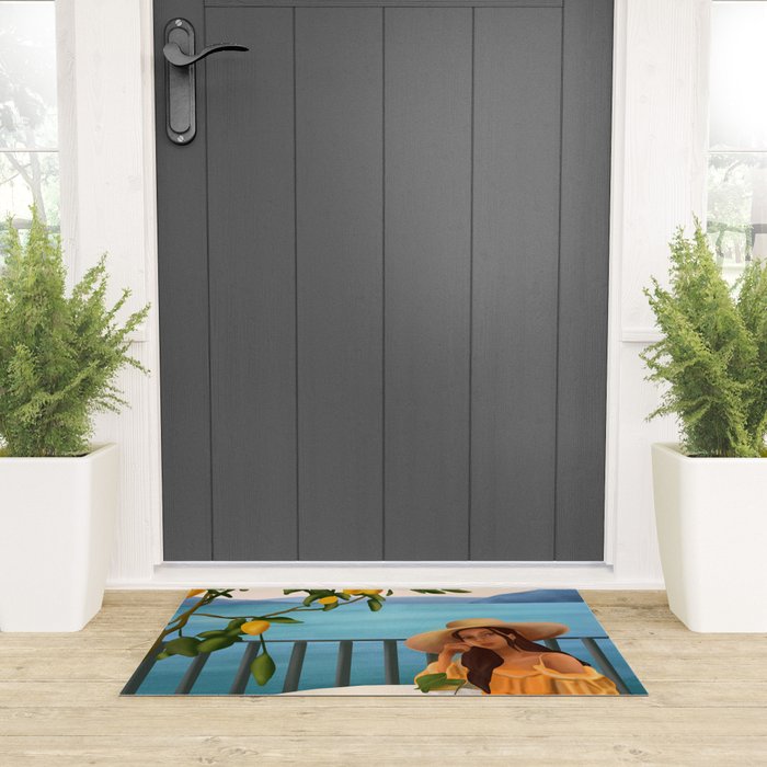 Golden Hour Serenity Welcome Mat Gallery Image 3