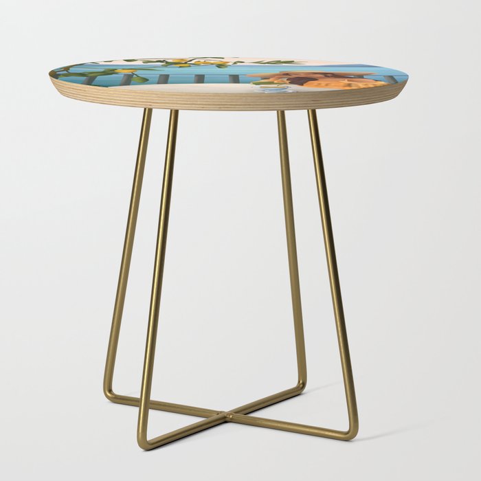 Golden Hour Serenity Side Table Gallery Image 1