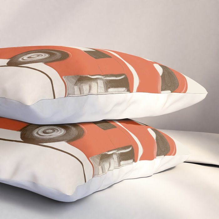 Double-Decker London Bus Pillow Sham Gallery Image 3