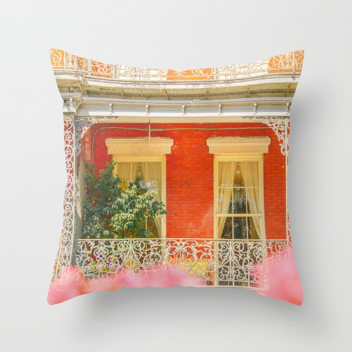 NOLA Colorpop - New Orleans Travel Photography Throw Pillow Gallery Image 6