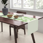 Floral Pattern: Forest Green Edition Table Runner Gallery Image 2