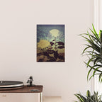 Midnight Climbing towards Kankoi Poster Gallery Image 2