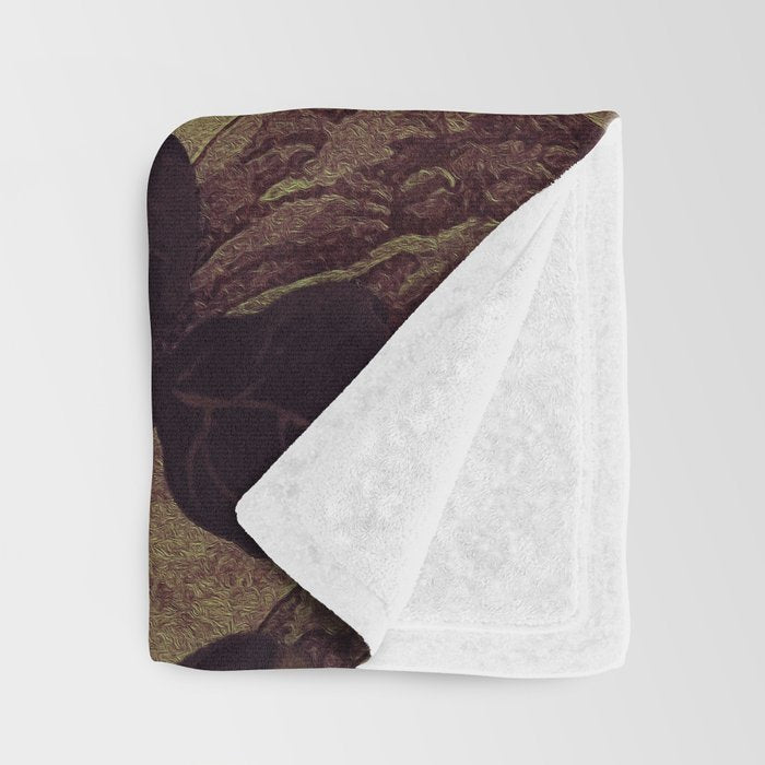 Midnight Climbing towards Kankoi Throw Blanket Gallery Image 3