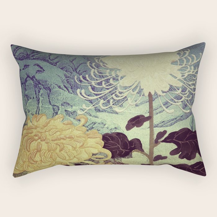 Midnight Climbing towards Kankoi Rectangular Pillow Gallery Image 1