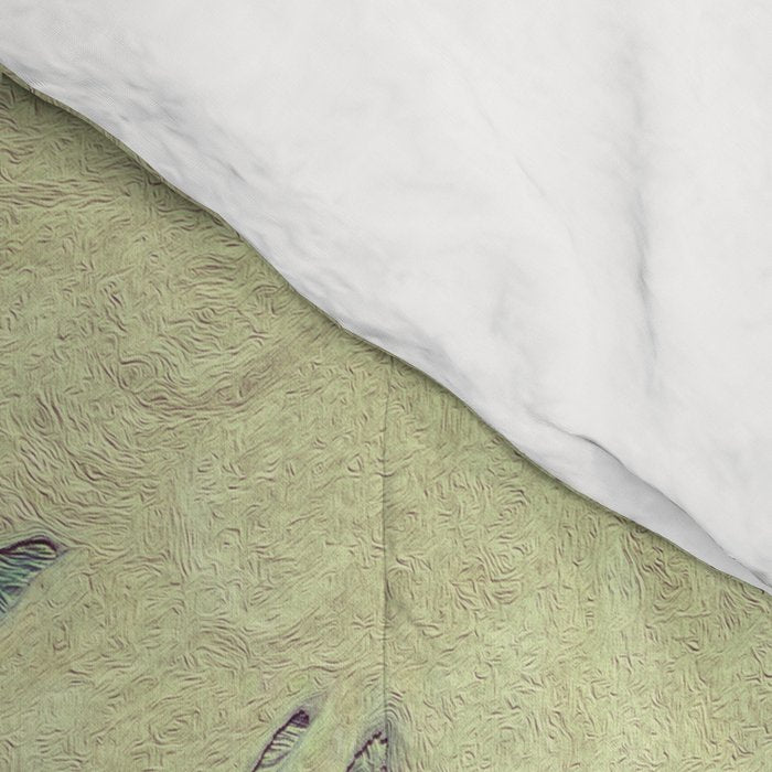 Midnight Climbing towards Kankoi Comforter Gallery Image 4