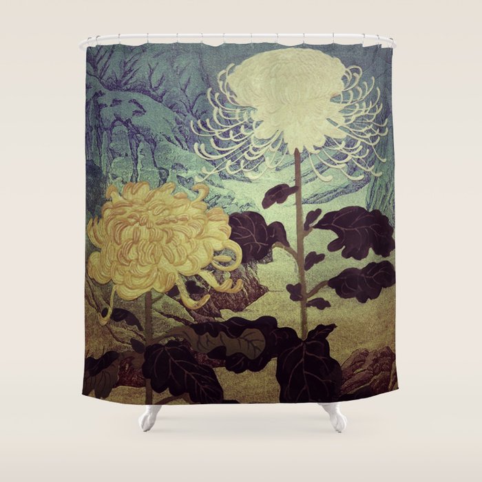Midnight Climbing towards Kankoi Shower Curtain Gallery Image 1