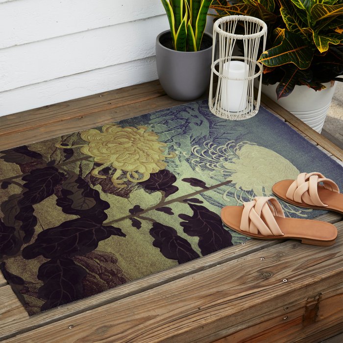 Midnight Climbing towards Kankoi Outdoor Rug Gallery Image 2