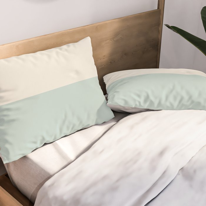 Color Block Abstract VI Pillow Sham Gallery Image 2