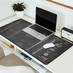 Baseball Bat Patent - Baseball Art - Black Chalkboard Desk Mat Gallery Image 2