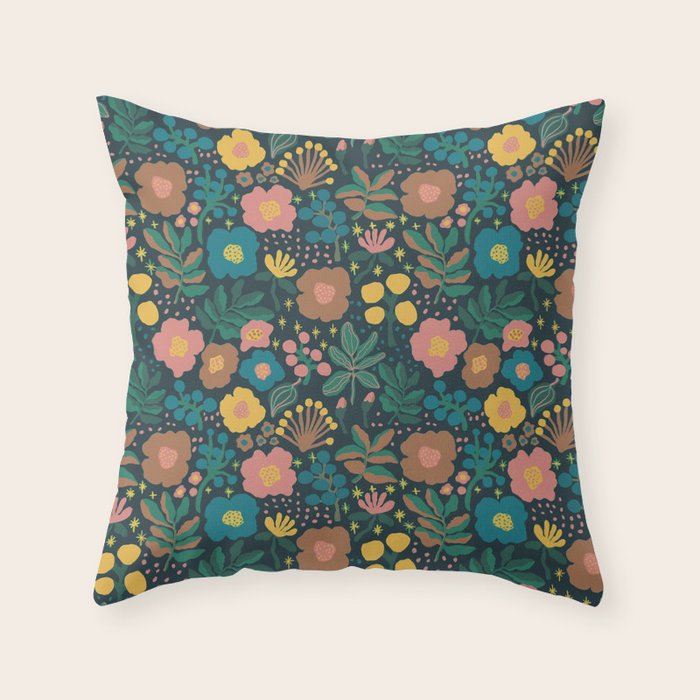 Blooming II Throw Pillow Gallery Image 6