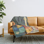 Melon Throw Blanket Gallery Image 1
