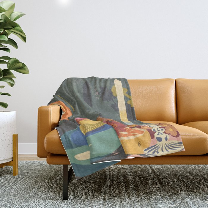 Melon Throw Blanket Gallery Image 1