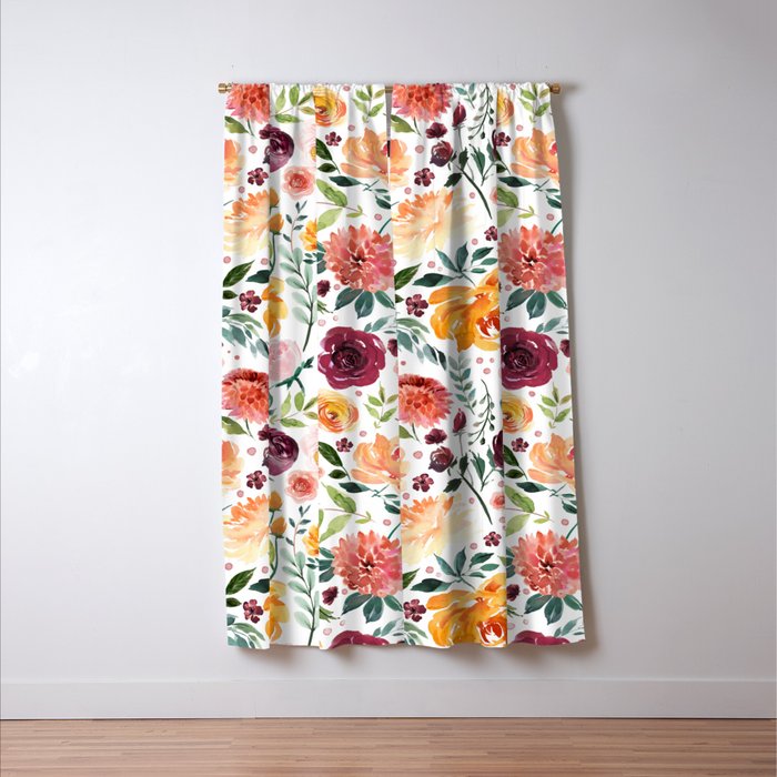 Spring Garden Window Curtain Gallery Image 3