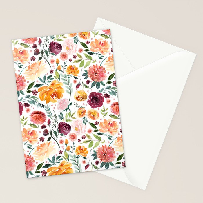 Spring Garden Stationery Card Gallery Image 2