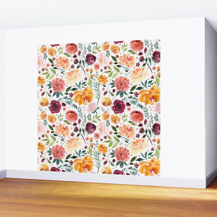 Spring Garden Wall Mural Gallery Image 2