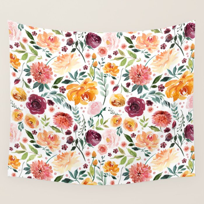 Spring Garden Wall Tapestry Gallery Image 1