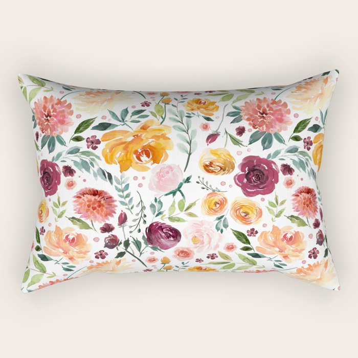 Spring Garden Rectangular Pillow Gallery Image 2