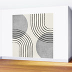 Sun Arch Double - Grey Wall Mural Gallery Image 2