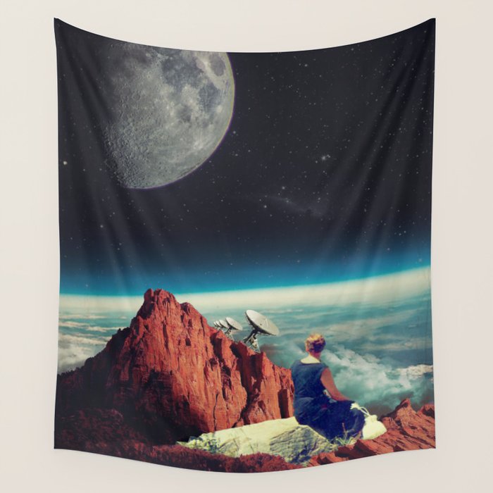 Those Evenings Wall Tapestry Gallery Image 4