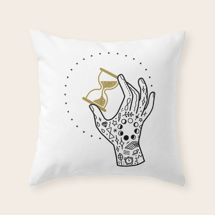 Wait Throw Pillow Gallery Image 6