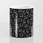 Black cats on black Coffee Mug Gallery Image 4