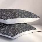 Black cats on black Pillow Sham Gallery Image 3