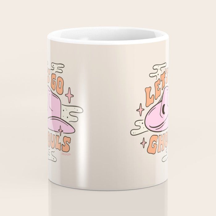 LET'S GO GHOULS Coffee Mug Gallery Image 4