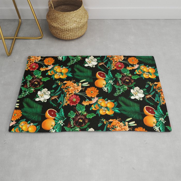 Fruit and Floral Pattern Rug Gallery Image 1