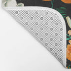 Fruit and Floral Pattern Bath Mat Gallery Image 2