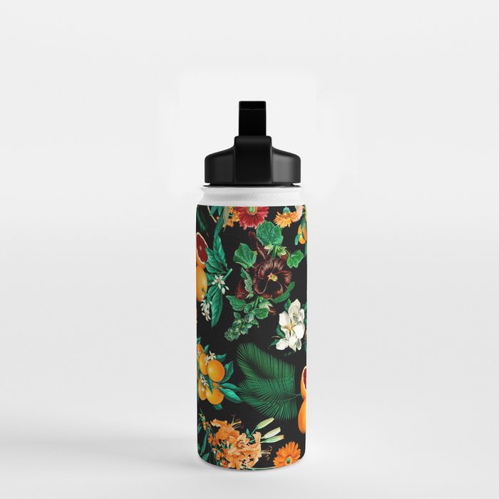 Fruit and Floral Pattern Water Bottle Gallery Image 2