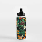 Fruit and Floral Pattern Water Bottle Gallery Image 2