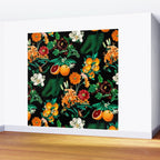 Fruit and Floral Pattern Wall Mural Gallery Image 2