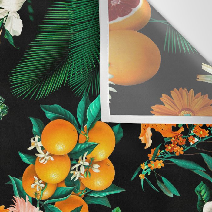 Fruit and Floral Pattern Wall Tapestry Gallery Image 3