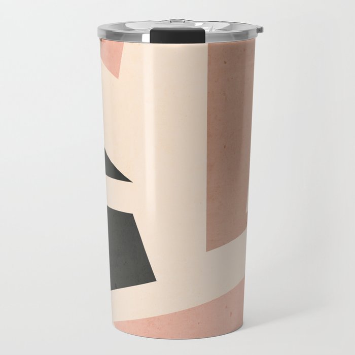 Minimal Abstract Art 53 Travel Mug Gallery Image 1