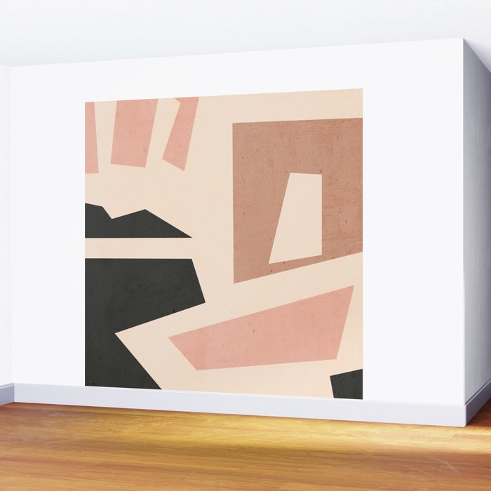Minimal Abstract Art 53 Wall Mural Gallery Image 2