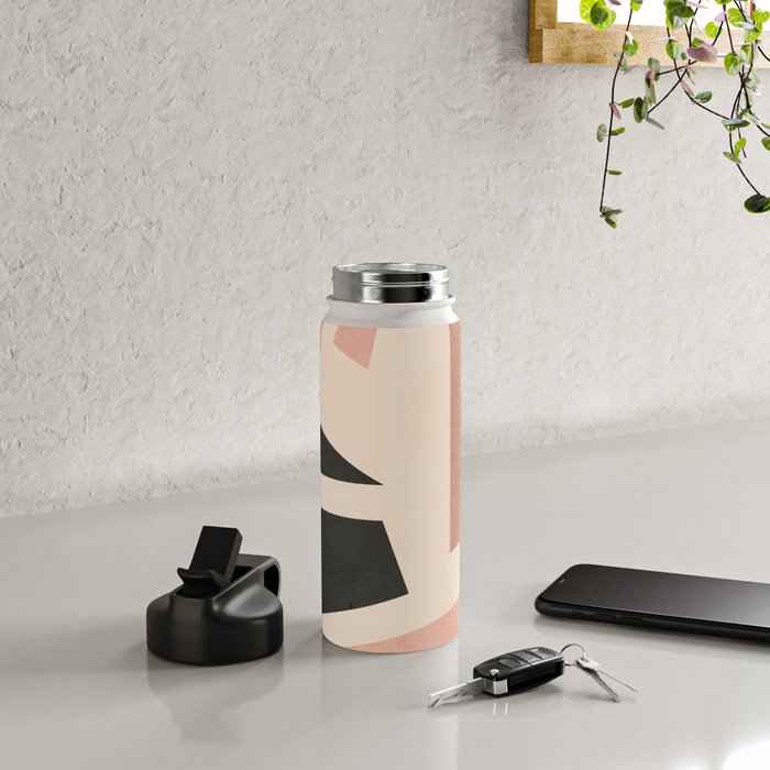 Minimal Abstract Art 53 Water Bottle Gallery Image 4