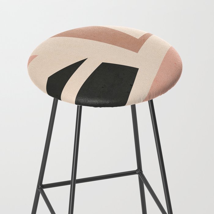 Minimal Abstract Art 53 Stool Gallery Image 2