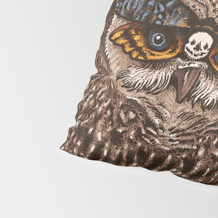 Deaths Head Pillow Sham Gallery Image 4