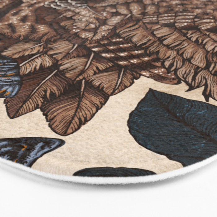 Deaths Head Bath Mat Gallery Image 3