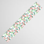 Whimsical Cheerful Bows Plants II Table Runner Gallery Image 3