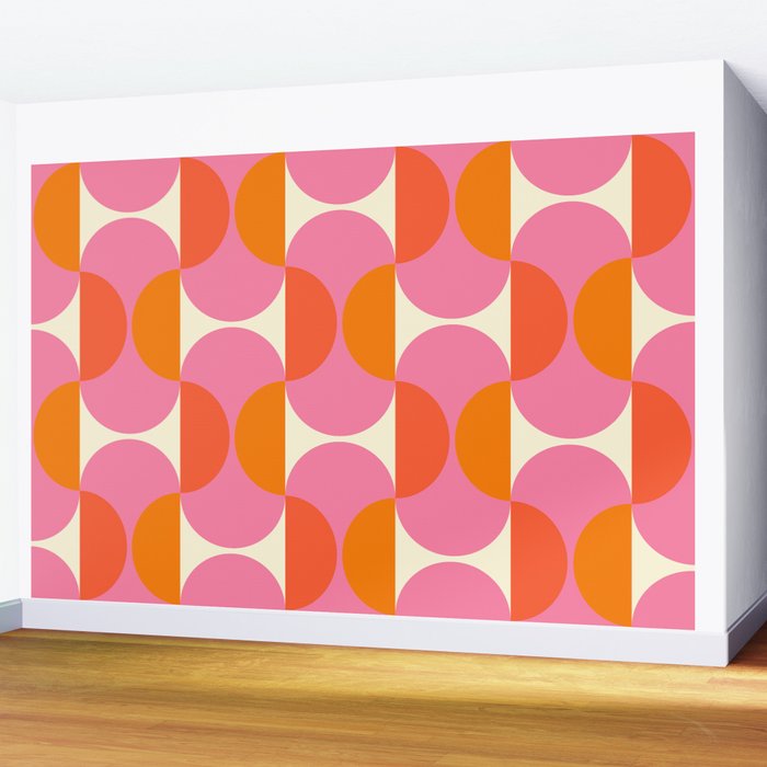 Retro Capsule Sixties Wall Mural Wall Mural Gallery Image 2